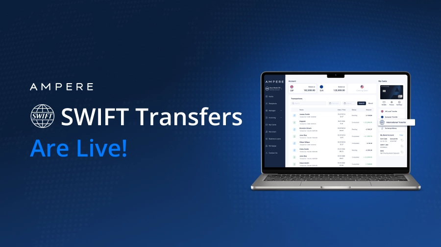 SWIFT Transfers are live